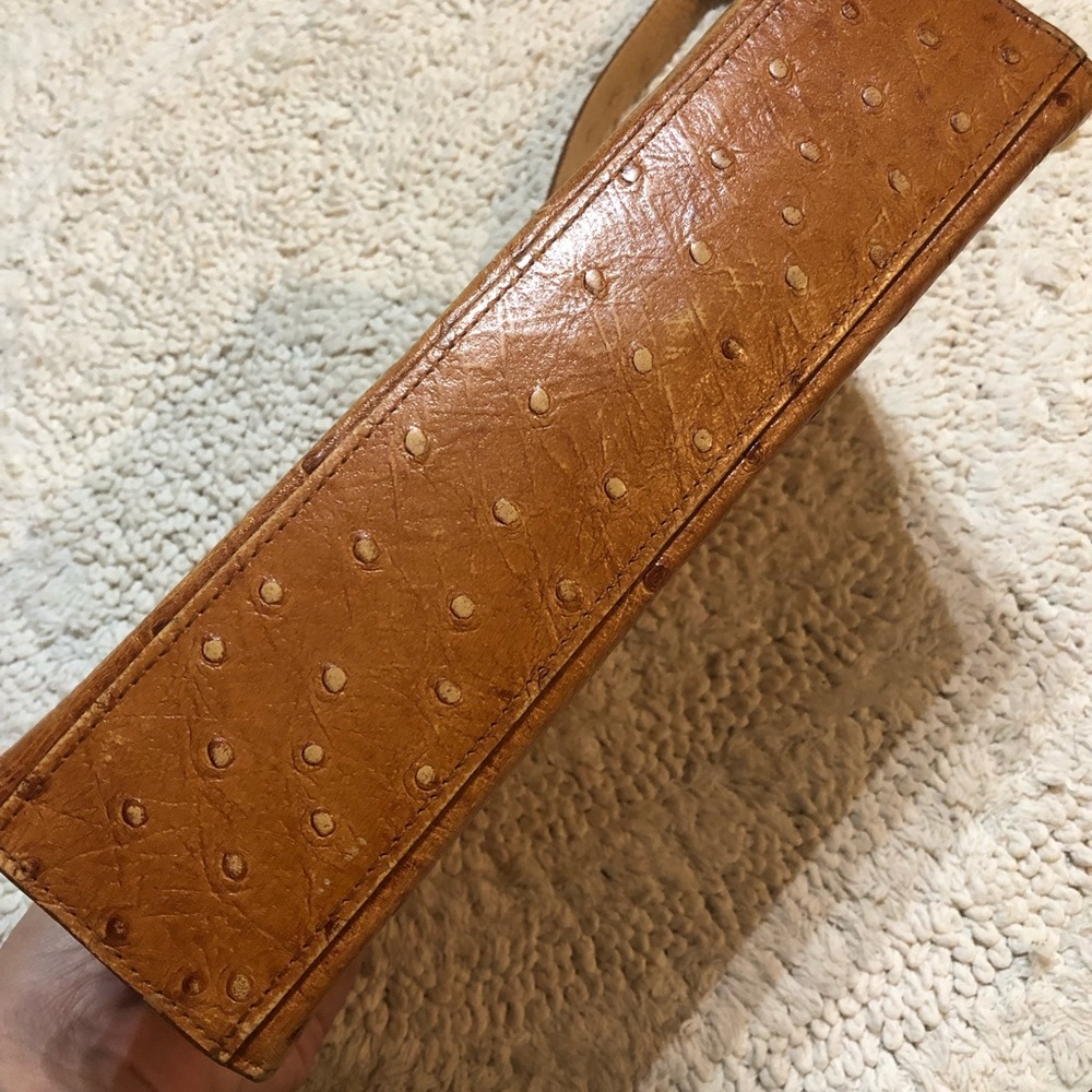 DKNY ostrich leather purse. Excellent condition. - Picture 2 of 3